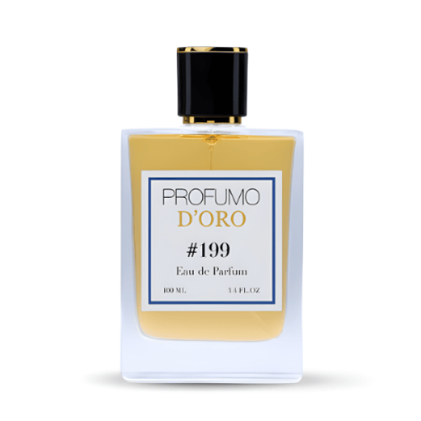 Profumo Doro 199 – edler Flakon mit sinnlich-kreativem Eau de Parfum aus Feige, Leder und Moschus für Damen und Herren